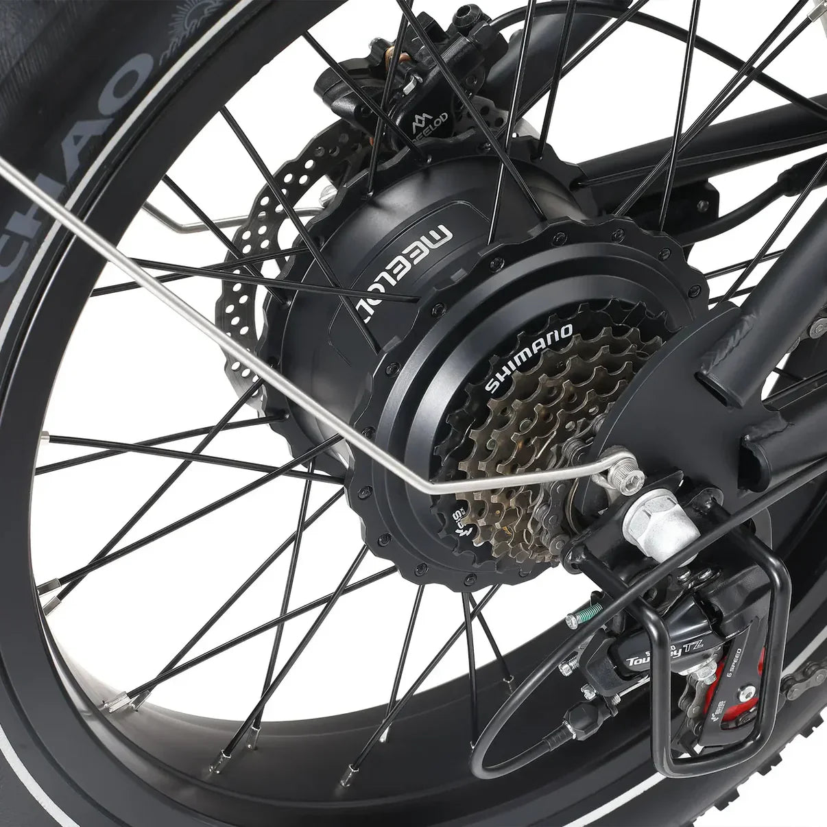 RIDZOX DK300 PLUS | 1200W Motor, 50-100 Miles Range